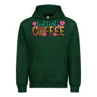 Foreset Green but first coffee Urban Hoodie - texasbilliewilder