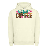 Pigment Pistachio but first coffee Urban Hoodie - texasbilliewilder