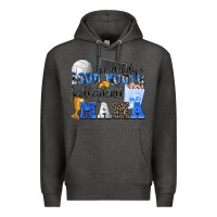 Charcoal Heather somebody's loud mouth volleyball mama Premium Hoodie - Zillion Design Studio