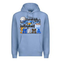 Colony Blue somebody's loud mouth volleyball mama Premium Hoodie - Zillion Design Studio