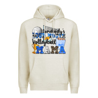 Oatmeal Heather somebody's loud mouth volleyball mama Premium Hoodie - Zillion Design Studio