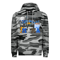 Slate Camo somebody's loud mouth volleyball mama Premium Hoodie - Zillion Design Studio
