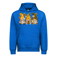 Cobalt bumble bee gnomes Urban Hoodie - Zillion Design Studio