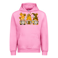 Fuchsia Pink bumble bee gnomes Urban Hoodie - Zillion Design Studio