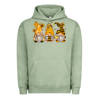 Pigment Oil Green bumble bee gnomes Urban Hoodie - Zillion Design Studio