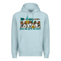 Blue Mist boy mom from son up to son down  western Premium Hoodie - texasbilliewilder