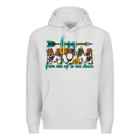 Dove Grey boy mom from son up to son down  western Premium Hoodie - texasbilliewilder