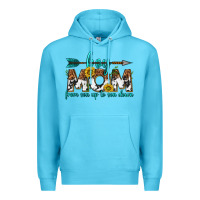 Ocean Blue boy mom from son up to son down  western Premium Hoodie - texasbilliewilder