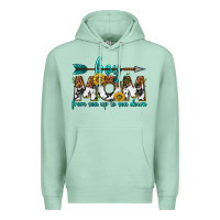 Seafoam boy mom from son up to son down  western Premium Hoodie - texasbilliewilder