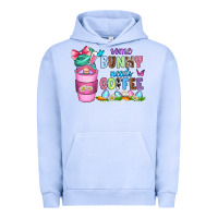 Pigment Grape Ice some bunny needs coffee with gnomes Urban Hoodie - Zillion Design Studio