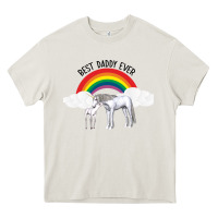Cream Best Daddy Ever Heavy Core Tee - Bettercallsaul