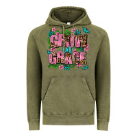 Vintage Olive grow in grace Vintage Hoodie - AdoDesignShop