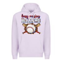 Lilac busy raising ballers baseball Premium Hoodie - texasbilliewilder