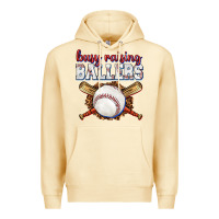 Pina Colada busy raising ballers baseball Premium Hoodie - texasbilliewilder