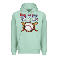 Seafoam busy raising ballers baseball Premium Hoodie - texasbilliewilder