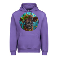 Tulip Calf Christmas Urban Hoodie - RanaPortraitStore