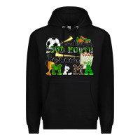 Black somebody's loud mouth soccer mama Premium Hoodie - Zillion Design Studio