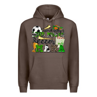 Coffee somebody's loud mouth soccer mama Premium Hoodie - Zillion Design Studio