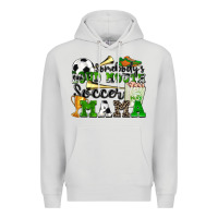Dove Grey somebody's loud mouth soccer mama Premium Hoodie - Zillion Design Studio