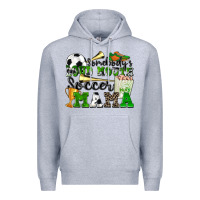 Heather Grey somebody's loud mouth soccer mama Premium Hoodie - Zillion Design Studio