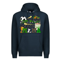 Navy somebody's loud mouth soccer mama Premium Hoodie - Zillion Design Studio