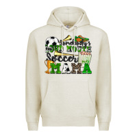 Oatmeal Heather somebody's loud mouth soccer mama Premium Hoodie - Zillion Design Studio