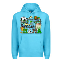 Ocean Blue somebody's loud mouth soccer mama Premium Hoodie - Zillion Design Studio