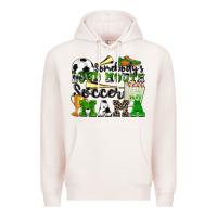 Pale Pink somebody's loud mouth soccer mama Premium Hoodie - Zillion Design Studio
