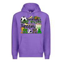 Purple somebody's loud mouth soccer mama Premium Hoodie - Zillion Design Studio