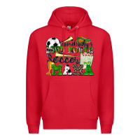 Red somebody's loud mouth soccer mama Premium Hoodie - Zillion Design Studio