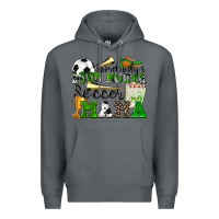 Rock somebody's loud mouth soccer mama Premium Hoodie - Zillion Design Studio