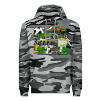 Slate Camo somebody's loud mouth soccer mama Premium Hoodie - Zillion Design Studio
