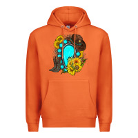 Carrot western turquoise gemstone Premium Hoodie - Zillion Design Studio
