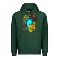 Sports Green western turquoise gemstone Premium Hoodie - Zillion Design Studio