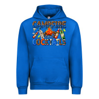 Cobalt campfire and cocktails Urban Hoodie - texasbilliewilder