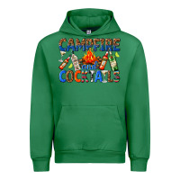 Emerald campfire and cocktails Urban Hoodie - texasbilliewilder
