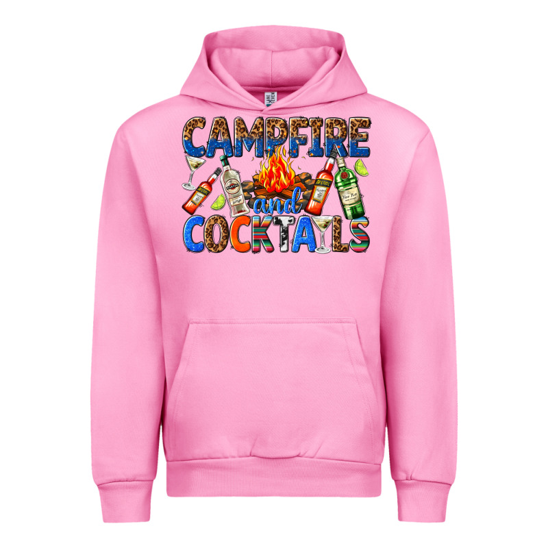Campfire And Cocktails Urban Hoodie by texasbilliewilder | Teevron