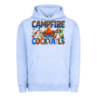 Pigment Grape Ice campfire and cocktails Urban Hoodie - texasbilliewilder
