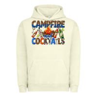 Pigment Pistachio campfire and cocktails Urban Hoodie - texasbilliewilder