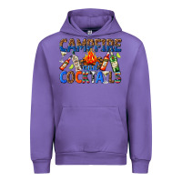 Tulip campfire and cocktails Urban Hoodie - texasbilliewilder