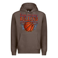 Coffee busy raising ballers basketball Premium Hoodie - texasbilliewilder