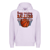 Lilac busy raising ballers basketball Premium Hoodie - texasbilliewilder