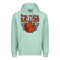 Seafoam busy raising ballers basketball Premium Hoodie - texasbilliewilder