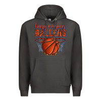 Smoke busy raising ballers basketball Premium Hoodie - texasbilliewilder