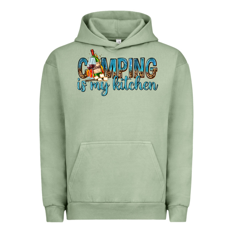 Camping Is My Kitchen With Wine Urban Hoodie by texasbilliewilder | Teevron