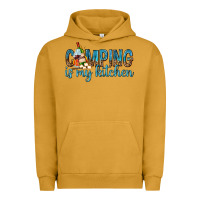 Pigment Peanut Butter camping is my kitchen with wine Urban Hoodie - texasbilliewilder
