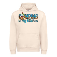 Sandshell camping is my kitchen with wine Urban Hoodie - texasbilliewilder
