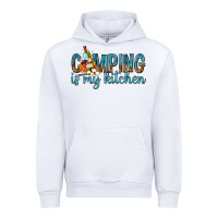 White camping is my kitchen with wine Urban Hoodie - texasbilliewilder
