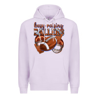Lilac busy raising ballers football Premium Hoodie - texasbilliewilder