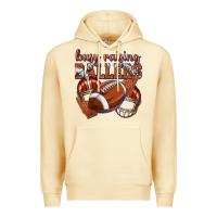 Pina Colada busy raising ballers football Premium Hoodie - texasbilliewilder